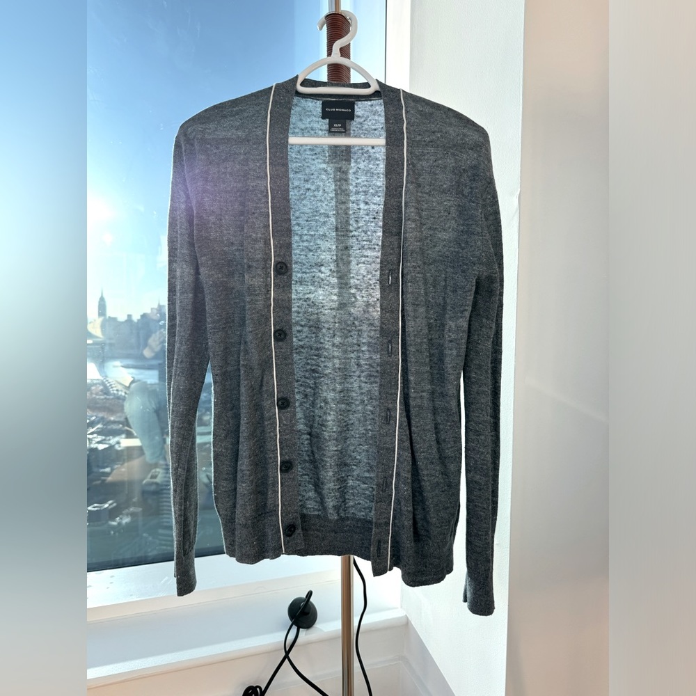 Club Monaco Linen cardigan